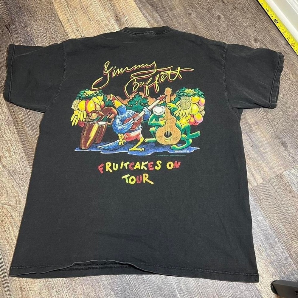 Vintage 1994 jimmy Buffett Fruitcakes on tour tee - Picture 2 of 6